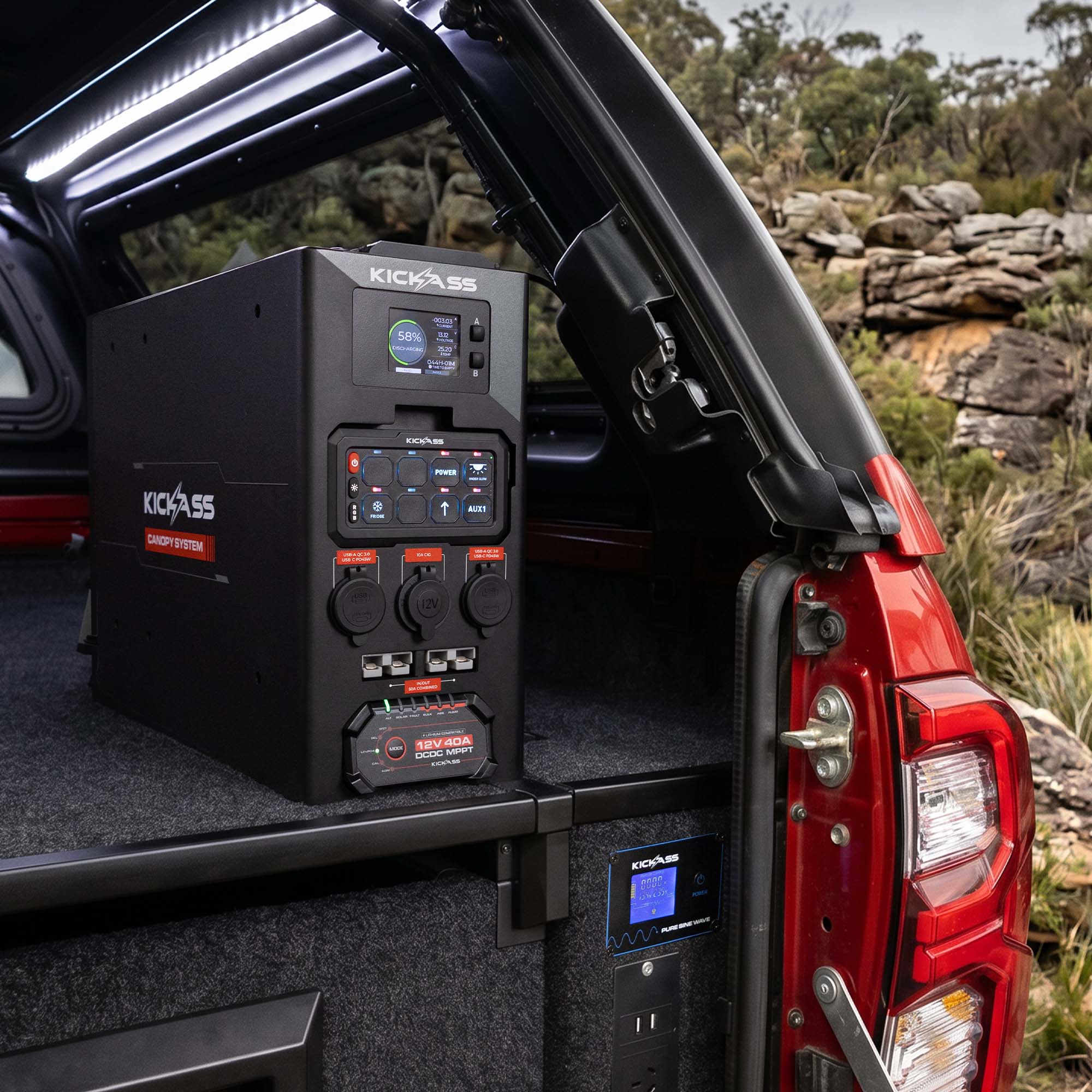KickAss 12V Wireless Canopy Power System