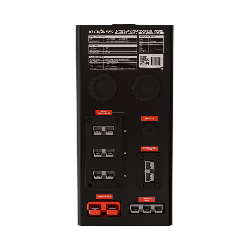 KickAss 12V Wireless Canopy Power System
