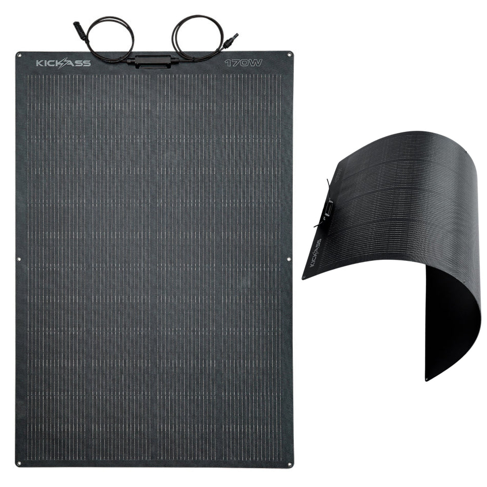 KickAss 170W Flexible ETFE Solar Panel