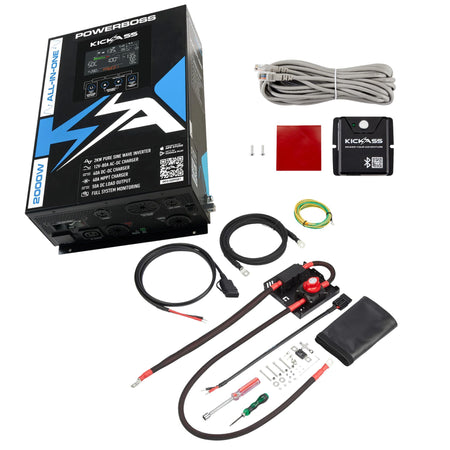 KickAss PowerBoss 2000W All-in-One with Bluetooth
