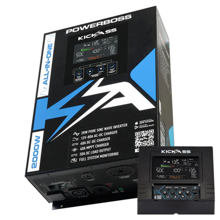 KickAss PowerBoss 2000W All-in-One with Remote Display