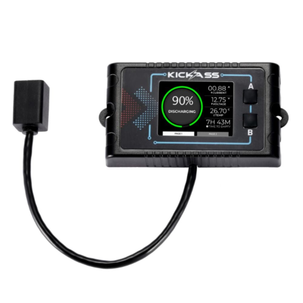 KickAss Smart Lithium Battery Remote Display Unit