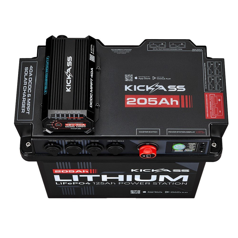 KickAss Smart 205Ah Lithium Battery Box Power Station