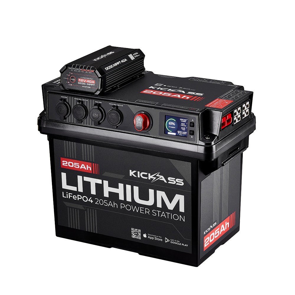KickAss Smart 205Ah Lithium Battery Box Power Station