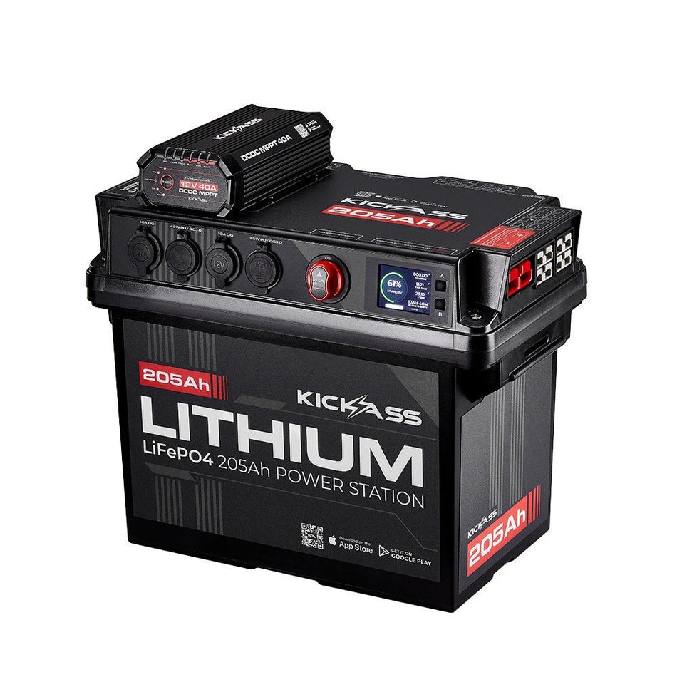 KickAss Smart 205Ah Lithium Battery Box Power Station