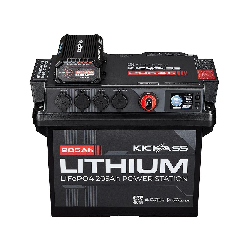 KickAss Smart 205Ah Lithium Battery Box Power Station