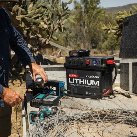 KickAss Smart 205Ah Lithium Battery Box Power Station