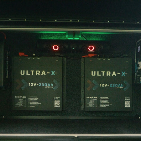 KickAss Smart 12V 230Ah Ultra-X Lithium Slimline Battery