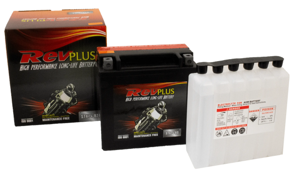 STX14-BS RevPlus Motorcycle Battery