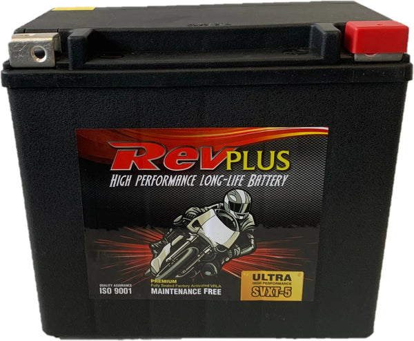 SVXT-5 Premium RevPlus Motorcycle Battery