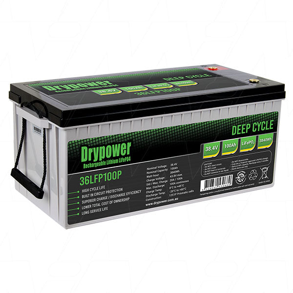 Drypower 36v 100ah Lithium Battery
