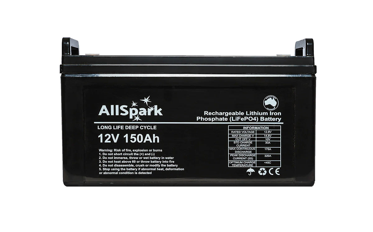 ALLSPARK 12V 150AH 175/320A LITHIUM BATTERY Townsville Wholesale