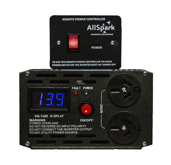 ALLSPARK 12V 1000 WATT PURE SINE WAVE INVERTER