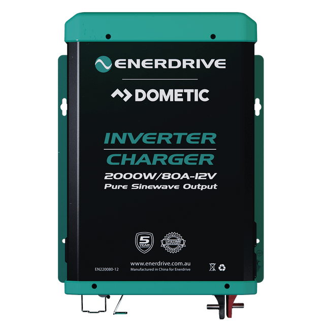 Enerdrive 2000W/80A 12V Inverter Charger