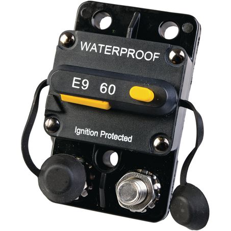 HEAVY DUTY MANUAL RESET CIRCUIT BREAKER, 60A