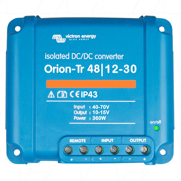 Victron ORI481240110 360W 48/12-30A Orion-Tr Isolated DC-DC Converter