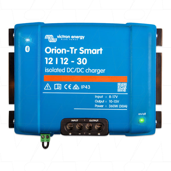 Victron Orion-Tr Smart 12/12-30A (360W) Isolated DC-DC Charger
