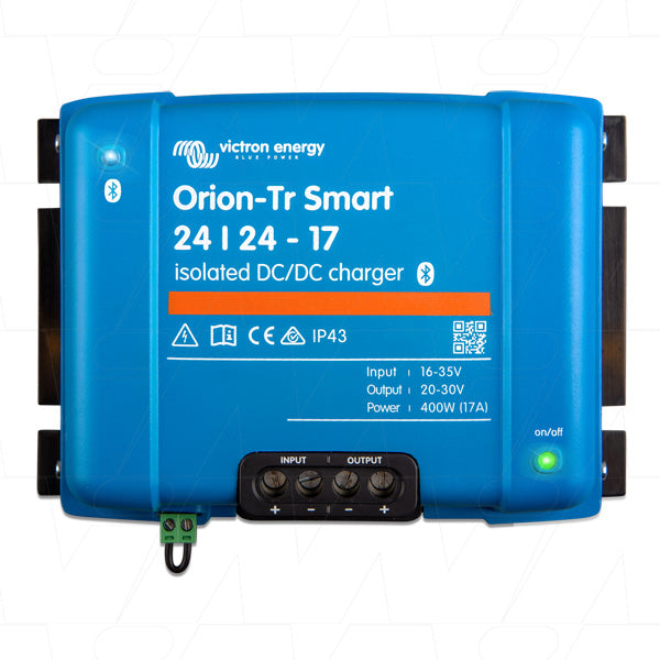 Victron Orion-Tr Smart 24/24-17A (400W) Isolated DC-DC Charger