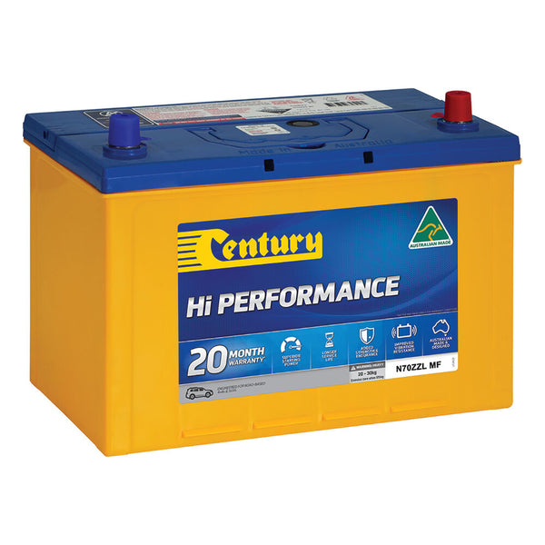 Century Hi Performance Car Battery N70ZZL MF