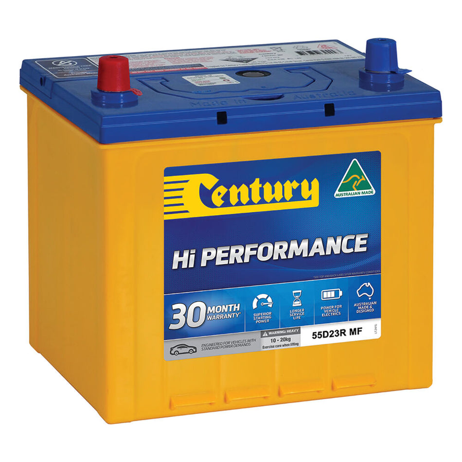 Century Hi Performance Car Battery 55D23R MF