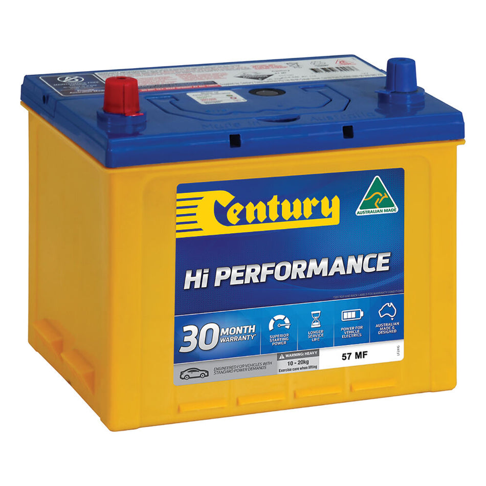 Century Hi Performance Car Battery 57 MF