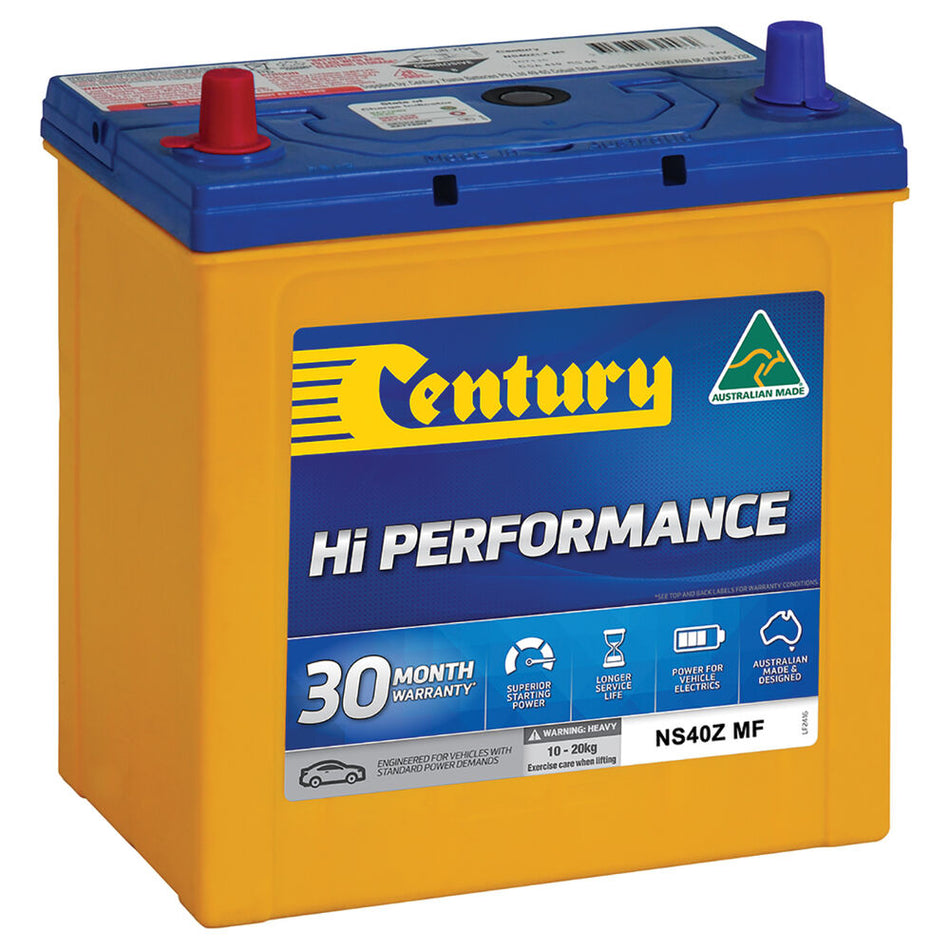 Century Hi Performance Car Battery NS40Z MF