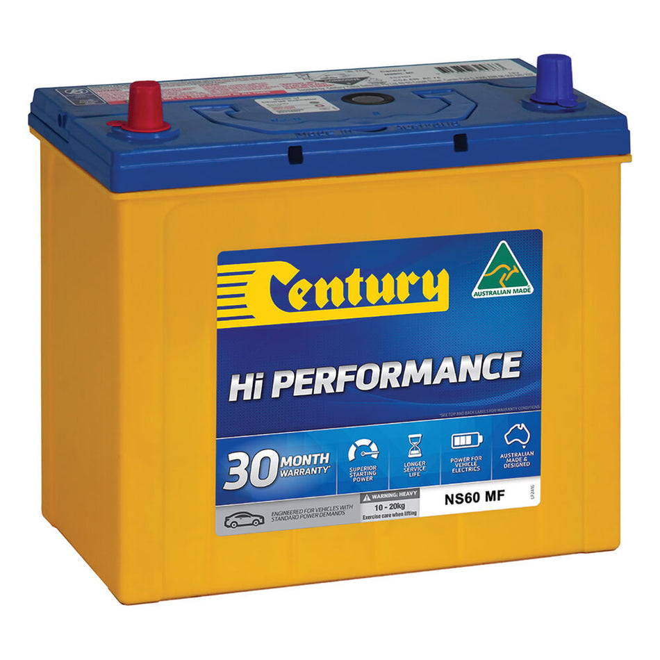 Century Hi Performance Car Battery NS60 MF