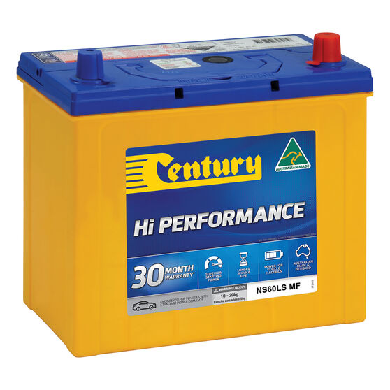 Century Hi Performance Car Battery NS60LS MF