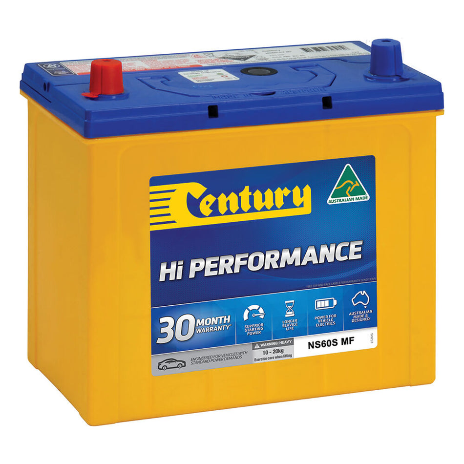 Century Hi Performance Car Battery NS60S MF