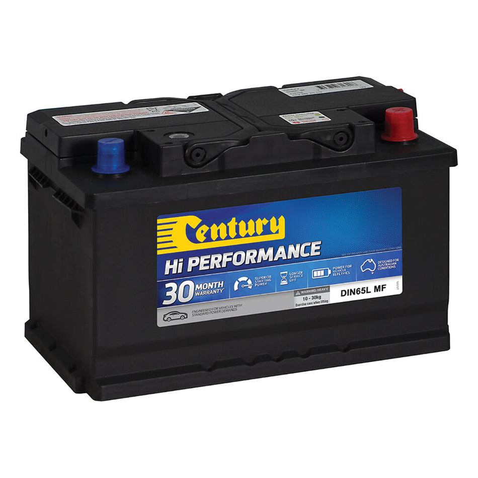 Century Hi Performance Car Battery DIN65L MF