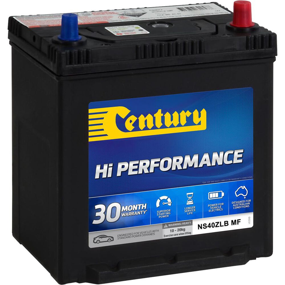Century Hi Performance Car Battery NS40ZLB MF