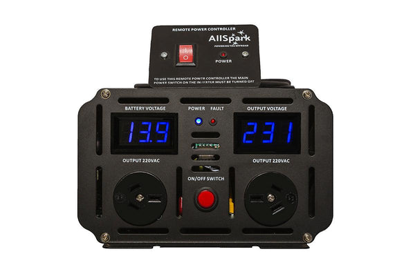 ALLSPARK 12V 2000 WATT PURE SINE WAVE INVERTER