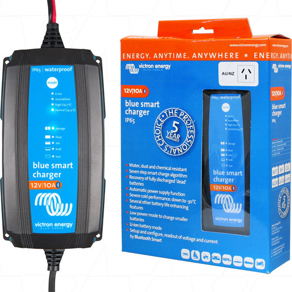 Victron Blue Smart IP65s Charger 12V 10A