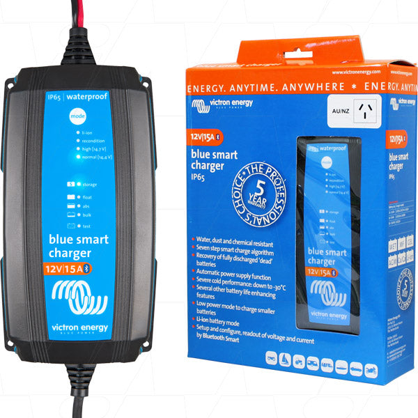 Victron Blue Smart IP65s Charger 12V 15A